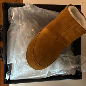 Moon Boot Tan Ankle Boots
